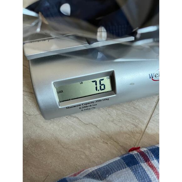 Lands End One Piece Swimsuit 8 Medium Polka Dot Twist Crossback Blue Classic - Picture 13 of 14